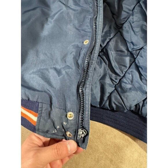 Vintage G III Apparel NFL Mens Quilted Windbreaker Jacket Denver Broncos L - Picture 3 of 14